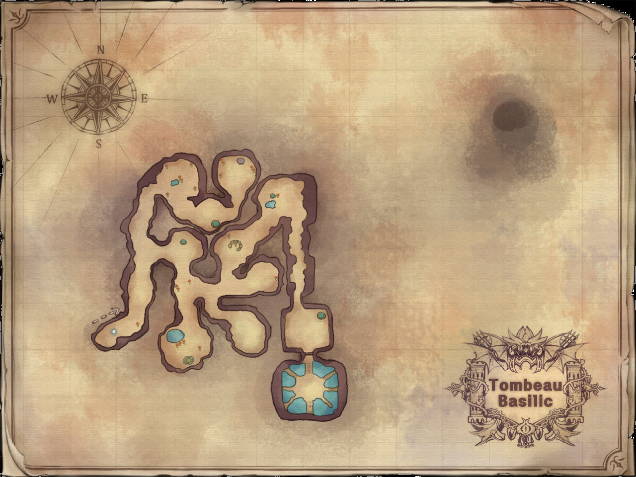 Carte de Tombeau Basilic