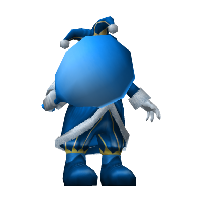 Familier Père Noël Bleu