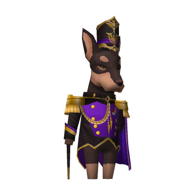 Purple Patrol Dog