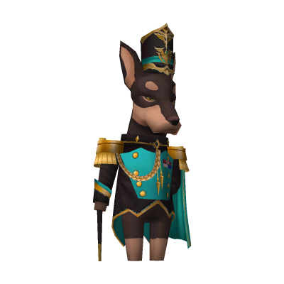 Cyan Patrol Dog