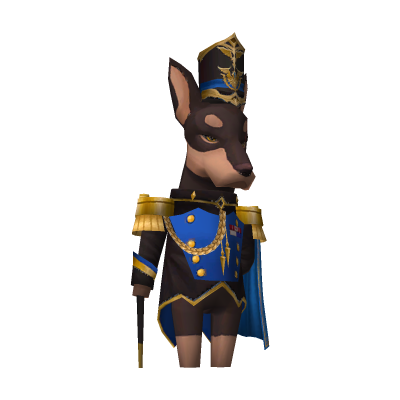 Blue Patrol Dog