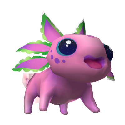 Cute Purple Axolotl