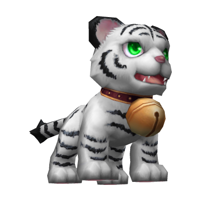 Weißes Tigerjunges