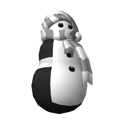 Dunkler Schneemann Pet