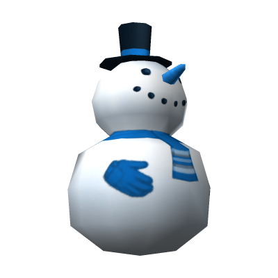 Blaues Schnee Pet